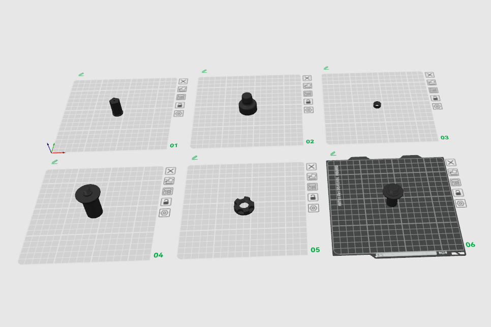 V4 Spare Parts - Downloadable 3d print files