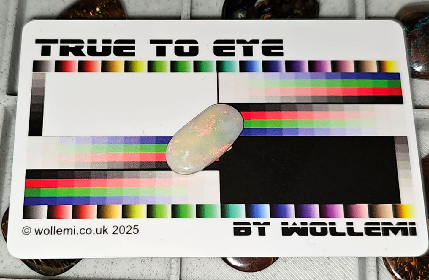 True to Eye by Wollemi - Colour accuracy card